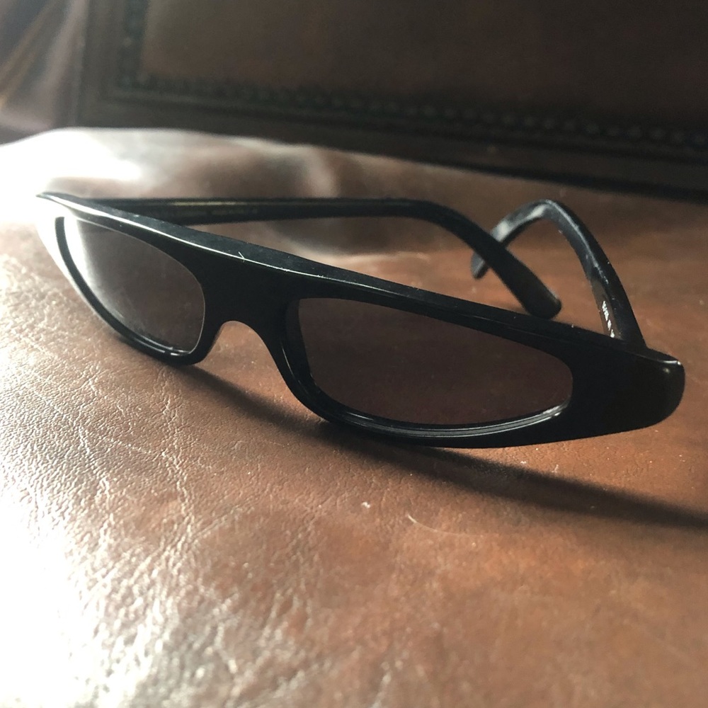 DOLCE & GABBANA] Signature Black Sunglasses.